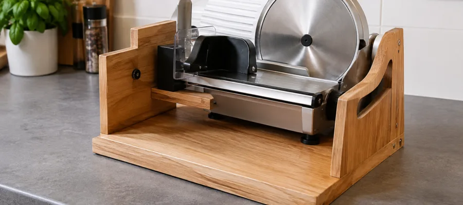 Allesschneider DIY: Kuechenstation fuer den Allesschneider selbst planen und bauen
