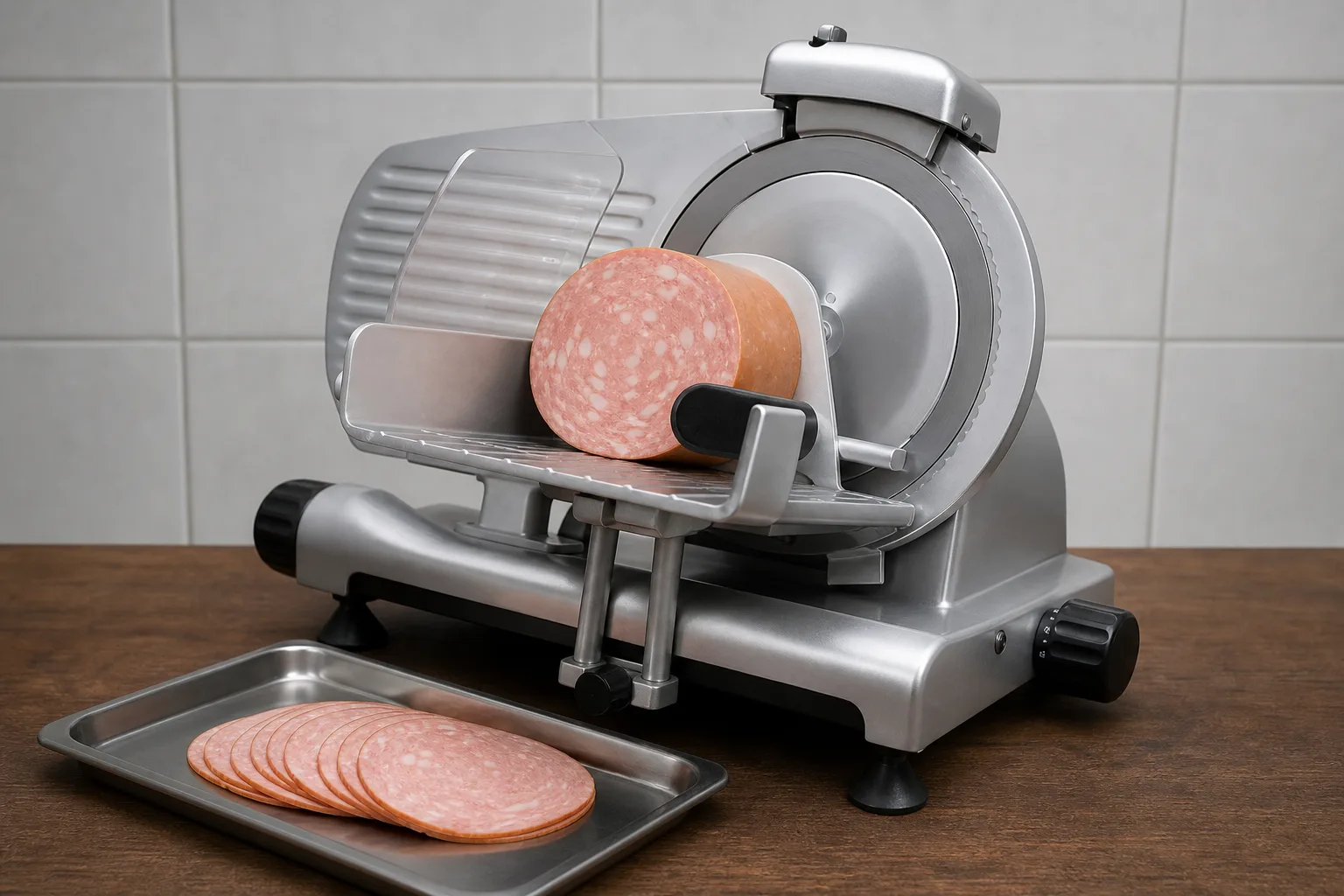 Allesschneider fuer Wurst richtig nutzen: Schnittstaerke und Technik